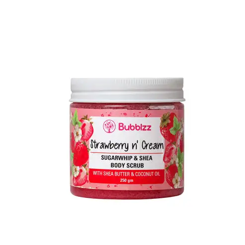 Bubblzz Strawberry & Cream Body Scrub