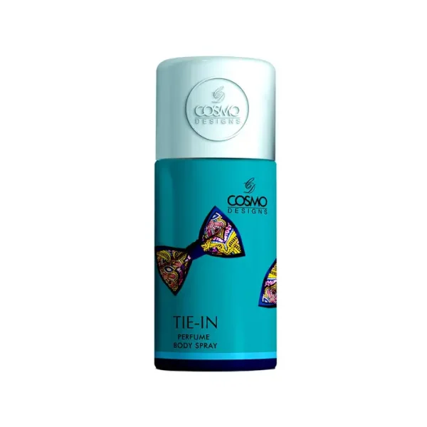 cosmo tie in perfume body spray
