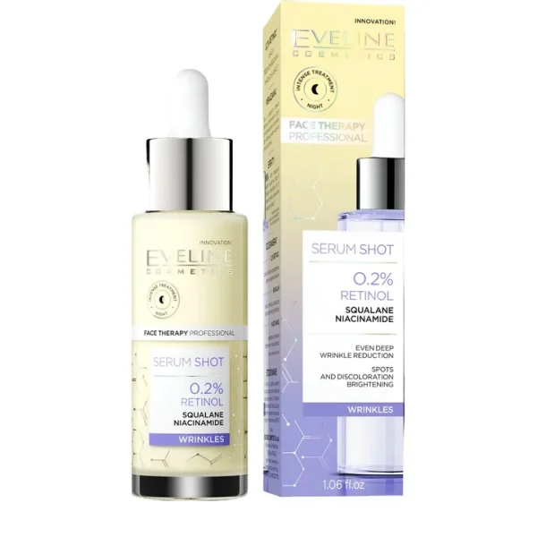 Eveline Cosmetics Serum Shot 0.2% Retinol Wrinkles 30ML