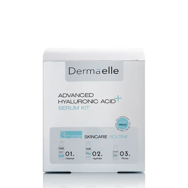 Dermaelle Advanced Hyaluronic Acid+ Serum Kit