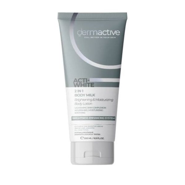 Dermactive 2 IN 1 BODY MILK Brightening & Moisturizing Body Lotion