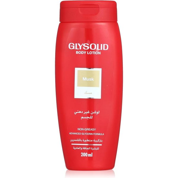 glysolid body musk lotion 200ml
