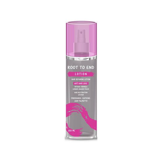 root to end hair repairing lotion 250ml.