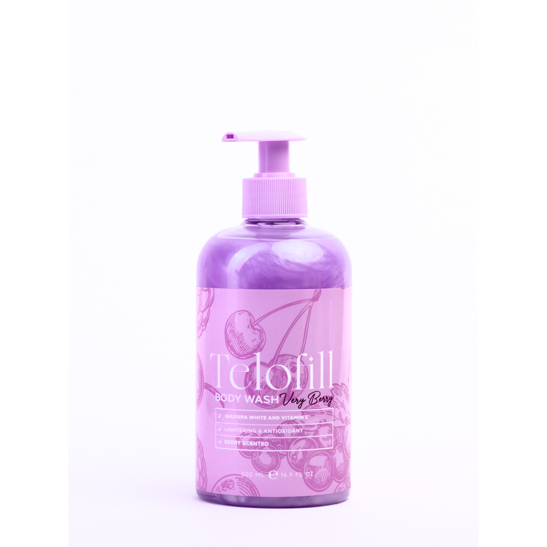 63 Telofill Very Berry Body Wash 500ml - الصورة 1
