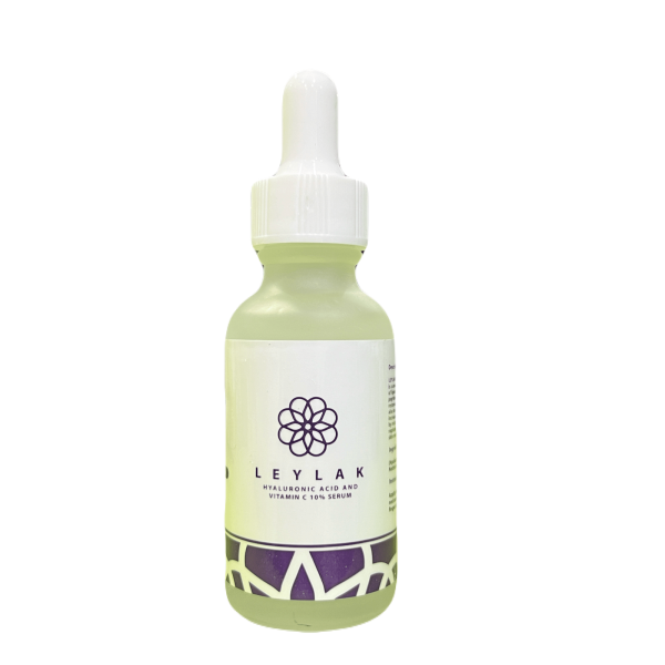 Leylak hyaluronic acid and vitamin c 10% serum