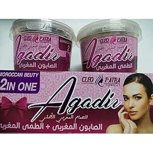 Moroccan soab and moroccan mud agadir cleopatra