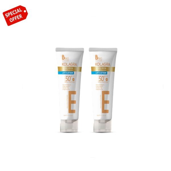 Kolagra Sun Screen Lotion 120ml Offer (1+1).