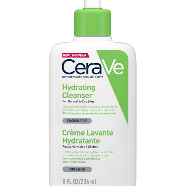 Cerave hydrating cleanser for normal to dry skin 473ml.