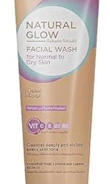 Eva natural glow facial wash 100ml.