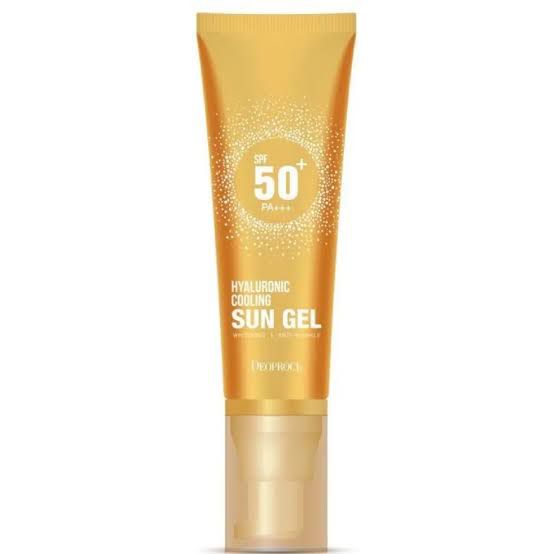 Deoproce sunscreen gel hyaluronic cooling 50+ 50g