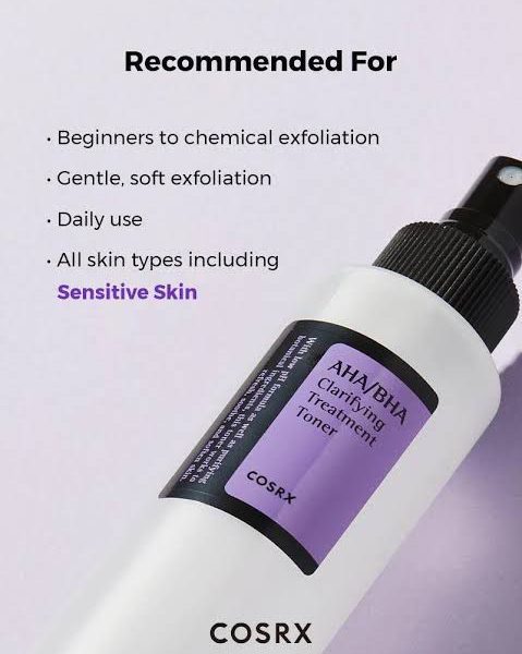 COSRX aha/bha clarifying treatment toner