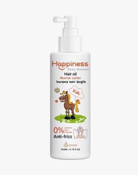 happiness baby hair oil 200ml